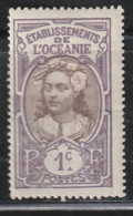 OCÉANIE 29 // YVERT 21 (neuf Avec Charniére) //  1913-15 - Used Stamps