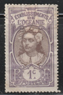 OCÉANIE 30 // YVERT 21 (neuf Avec Charniére) //  1913-15 - Gebruikt