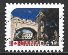 Canada 2017. Scott #2963c (U) UNESCO World Heritage Sites, Historic District Of Old Quebec - Gebruikt