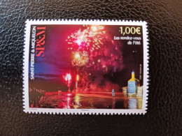 Pierre Miquelon 2023 SPM Summer Events Firework Night Views Feux Artifice 1v Mnh - Unused Stamps