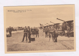 Middelkerke   Camp De La D.T.C.A.   Deuxième Ligne De Tir    MILITAIRE   CANONS - Middelkerke