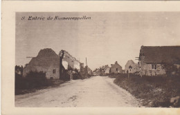 Nieuwecappellen  Nieuwkapelle  Diksmuide   Entrée De Nieuwecappellen - Diksmuide