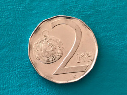 Münze Münzen Umlaufmünze Tschechien 2 Koruna 1997 - Tsjechië