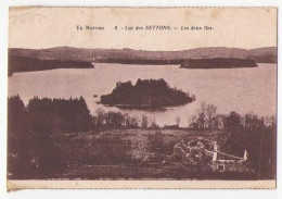 (58) 058, Le Lac Des Settons, En Morvan 4, Les Deux Iles, D'un Carnet à Souche, état !! - Montsauche Les Settons