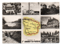 GF (58) 352, Saint St Amand En Puisaye, Combier 5865, Multi-vues, état - Saint-Amand-en-Puisaye