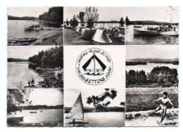 GF (58) 381, Montsauche Les Settons, Exclusivité Camping Du Midi, Lac Des Settons, Multi-vues - Montsauche Les Settons