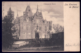 +++ CPA - Environs De Namur - Château De GOYET - Cachet Ambulant Namur Manage Bxl 1904  // - Gesves