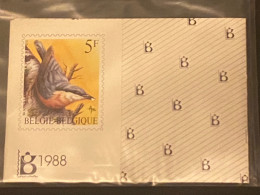 Pochette Annuelle 1988 Belgique Année Complète - Jahressätze