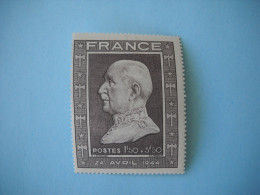 2711 TIMBRE FRANCE   N° 606 NEUF**  PETAIN BUSTE  24 Avril 1944 - 1941-42 Pétain