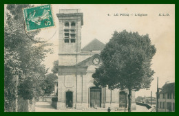 * PECQ - Eglise - Animée - 4 - Edit. E.L.D. - 1913 - Le Pecq