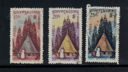 N° 275, 276  ET N°277 OBLITERES, NOUVELLE CALEDONIE, 1948 - Gebraucht