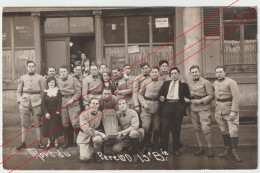 6920 MONTIGNY LES METZ Rue Franiatte Café ERNEST D'AUTREMONT 100 13 ème Brigade Du 61ème Régiment D'artillerie - Sonstige & Ohne Zuordnung