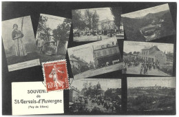 Souvenir De SAINT GERVAIS D'AUVERGNE - Saint Gervais D'Auvergne