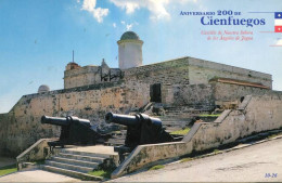 Lote PEP1463, Cuba, Entero Postal, Stationery, Aniversario 200 De Cienfuegos, 10-26, Castillo De Nuestra Señora - Maximumkaarten