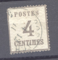 Alsace-Lorraine  :  Yv  3  (o)   Càd  Forbach - Used Stamps