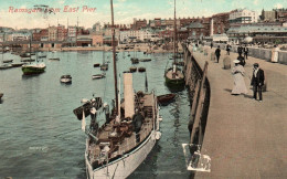 Ramsgate From East Pier - Bateau Vapeur - England Angleterre - Ramsgate