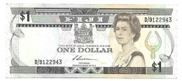 FIDJI ,Réserve Bank 1 Dollar (1971 )   # 86a  Pr. NEUF - Fiji