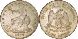 Etats-Unis - Médaille Inspirée Du Trade Dollar De 1874 - 13-175 - Autres & Non Classés