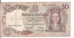 PORTUGAL 50 ESCUDOS 1964 VF P 168 - Portugal