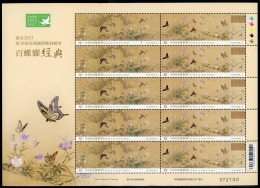 2023 Taiwan - R.O.CHINA -Myriad Butterflies Stamp Sheet (5 Sets.) - Ongebruikt