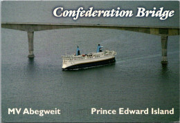 Canada Prince Edward Island Confederation Bridge MV Abgeweit Last Official Sailing 1 June 1997 - Autres & Non Classés