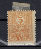 CHCT13 - Charity, MH Stamp, 1918, Romania - Ongebruikt