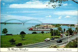 Tennessee Memphis Water Showing Hernando De Soro Bridge - Memphis