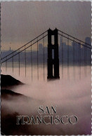 California San Francisco Golden Gate Bridge North Tower Above Layer Of Morning Fog - San Francisco