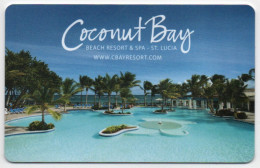 St. Lucia - Coconut Bay Beach Resort & Spa Keycard - Hotel Keycards