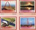 Taiwan 2008 Bridge Stamps (II) Architecture River - Nuevos