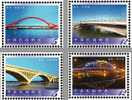 Taiwan 2010 Bridge Stamps (III) Architecture River Light - Neufs