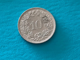Münze Münzen Umlaufmünze Schweiz 10 Rappen 1990 - Sonstige & Ohne Zuordnung
