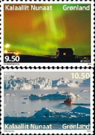 Greenland Grönland Groenland Denmark 2012 Europa CEPT Visit To Greenland Set Of 2 Stamps Mint - 2012