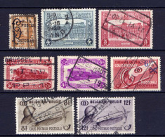 Belgien Postpaket Lot           O  Used           (1614) - Luggage [BA]