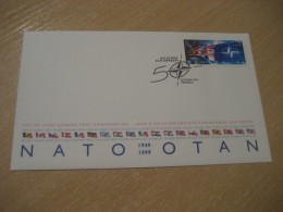 OTTAWA 1999 Yvert 1697 NATO OTAN Flag Flags Drapeaux FDC Cancel Cover CANADA - 1991-2000