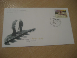 TORONTO 1999 Yvert 1698 Frontier College Alaska FDC Cancel Cover CANADA - 1991-2000