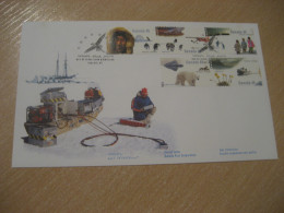 IQALUIT 1995 Yvert 1433/7 Arctic Arctique Ours Blanc White Bear North Pole Polar FDC Cancel Cover CANADA - Sonstige & Ohne Zuordnung