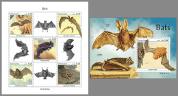 SIERRA LEONE 2023 MNH Bats Fledermäuse Chauves-souris M/S+S/S - OFFICIAL ISSUE - DHQ2334 - Murciélagos