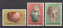 Luxemburg  (1972)  Mi.Nr.  842 + 843 + 844  Gest. / Used  (12hc08) - Oblitérés