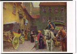 POST 18 - ALLEMAGNE Entier Postal Illustré Bamberger Posthof 1952 - Privatpostkarten - Gebraucht