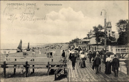 CPA Selenogradsk Ostseebad Cranz Ostpreußen, Uferpromenade - Ostpreussen