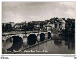 TORINO:  FIUME  PO  E  GRAN  MADRE  DI  DIO  -  FOTO  -  FG - Fiume Po