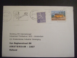 FINLAND   REPLY CARD 1972  MAP-28-TVN - Entiers Postaux