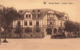 BELGIQUE - Knocke Zoute - Sablon Hôtel -  Carte Postale Ancienne - Knokke