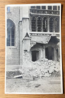 Oostende  FOTOKAART Van De Eglise St Pierre Et Paul Tijdens De Eerste Wereldoorlog - Oostende