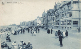 BELGIQUE - Knocke Zoute - La Digue -  Carte Postale Ancienne - Knokke