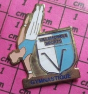 1518A Pin's Pins / Beau Et Rare / SPORTS / GYMNASTIQUE MASCULINE POUTRE VILLEMOMBLE SPORTS - Gimnasia