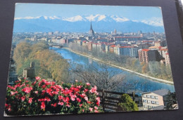 Torino - Panorama, Il Fiume Po E La Mole Antonelliana - Ediz. SACAT, Torino - # 474 - Mehransichten, Panoramakarten