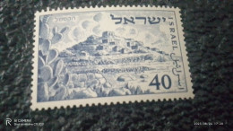İSRAİL-1948-59                 40        UNUSED - Unused Stamps (without Tabs)