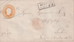 ALLEMAGNE PRUSSE ENTIER POSTAL DE RATIBOR - Postal  Stationery